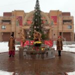 22 січня з  нагоди відзначення Дня Соборності України відбулось покладання квітів