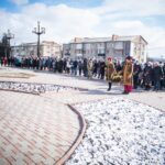 В день 207-ї річниці від Дня народження Тараса Шевченко відбулось урочисте покладання квітів до пам’ятника Т. Г. Шевченка