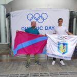 У палаці спорту “Локомотив” відбулась церемонія вручення олімпійського прапору