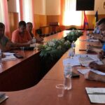 Відбулась щотижнева робоча нарада з питання реконструкції будівлі Палацу спорту