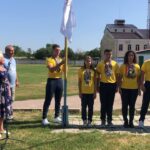 Балаклійські спортсмени в онлайн-форматі підняли Олімпійський прапор