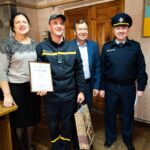 Сьогодні вітали працівників 42-ї державної пожежно-рятувальної частини ГУ ДСНС України у Харківській області із Днем рятівника.