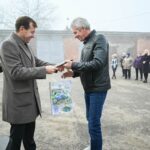 Привітати трудові колективи Балаклійського райавтодору  та Балаклійського автотранспортного підприємства завітали міський голова та секретар міської ради