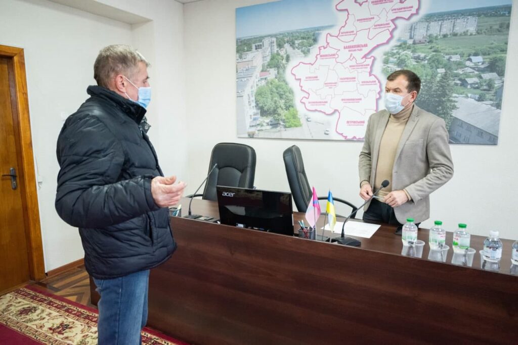 Міський голова Іван Столбовий провів особистий прийом з мешканцями Балаклійської громади
