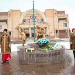 Відбулось покладання квітів до пам’ятника Т. Г. Шевченка з нагоди відзначення Дня Соборності України