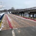 Сьогодні відкрили рух тимчасовою переправою у напрямку села Байрак