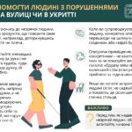 Як допомогти людині з порушеннями зору на вулиці чи в укритті – читайте у «Довіднику безбар’єрності