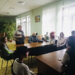 Засідання розмовного клубу “Добромисл” та літературної студії “Промінь”