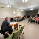 Начальник Балаклійської міської військової адміністрації Віталій Карабанов провів особисті виїзні прийоми