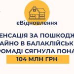 У Балаклійській громаді триває робота щодо реалізації програми єВідновлення