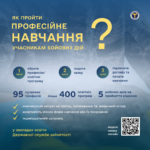 Навчання учасників бойових дій та осіб з інвалідністю внаслідок війни