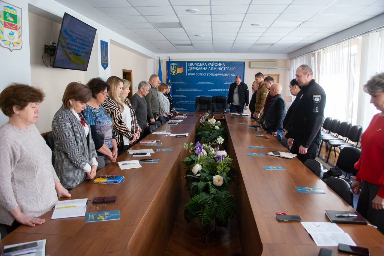 Засідання Ради ветеранів при Балаклійській міській раді (військовій адміністрації) Ізюмського району Харківської області