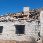 Нічна атака ворожих БПлА по території м. Балаклія
