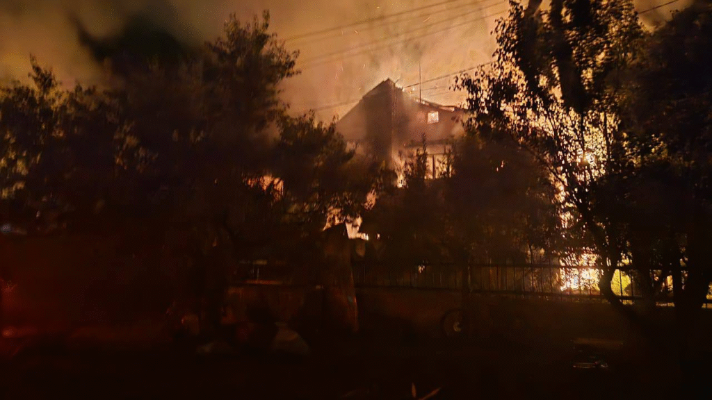 Наслідки ворожого обстрілу по м. Балаклія 03.08.2025 р.