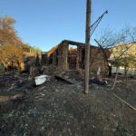Наслідки ворожого удару по м. Балаклія 2 серпня 2025 р.