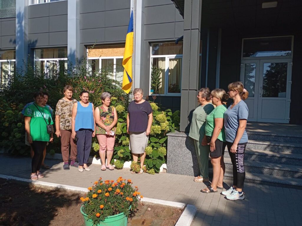 У селі Борщівка відзначили День Державного Прапора України та День Незалежності України
