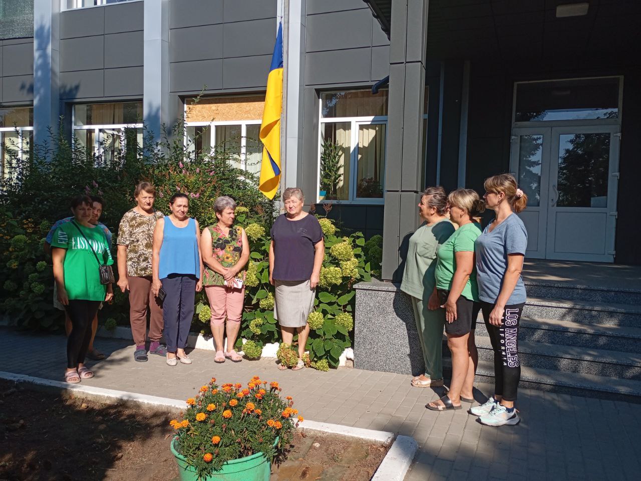 У селі Борщівка відзначили День Державного Прапора України та День Незалежності України