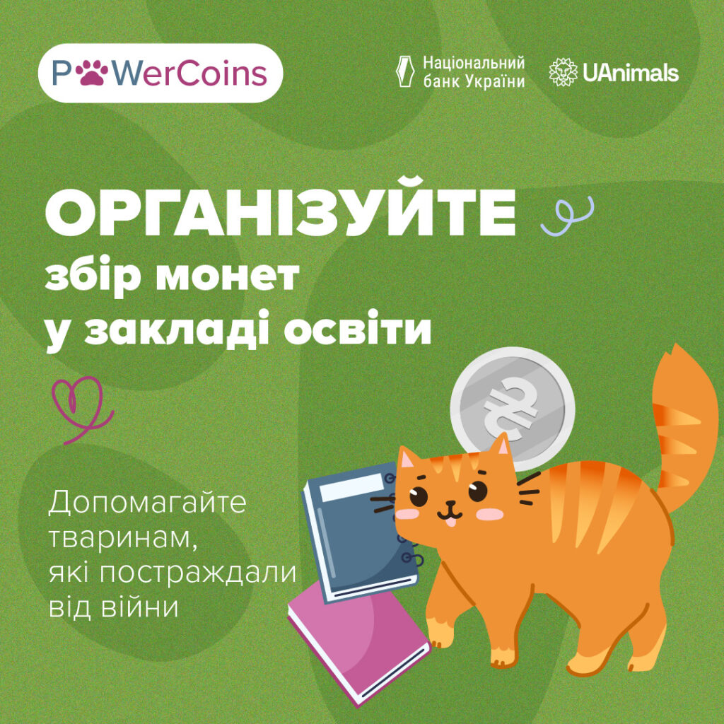 Друзі чекають на допомогу: в Україні триває збір монет на підтримку безпритульних тварин