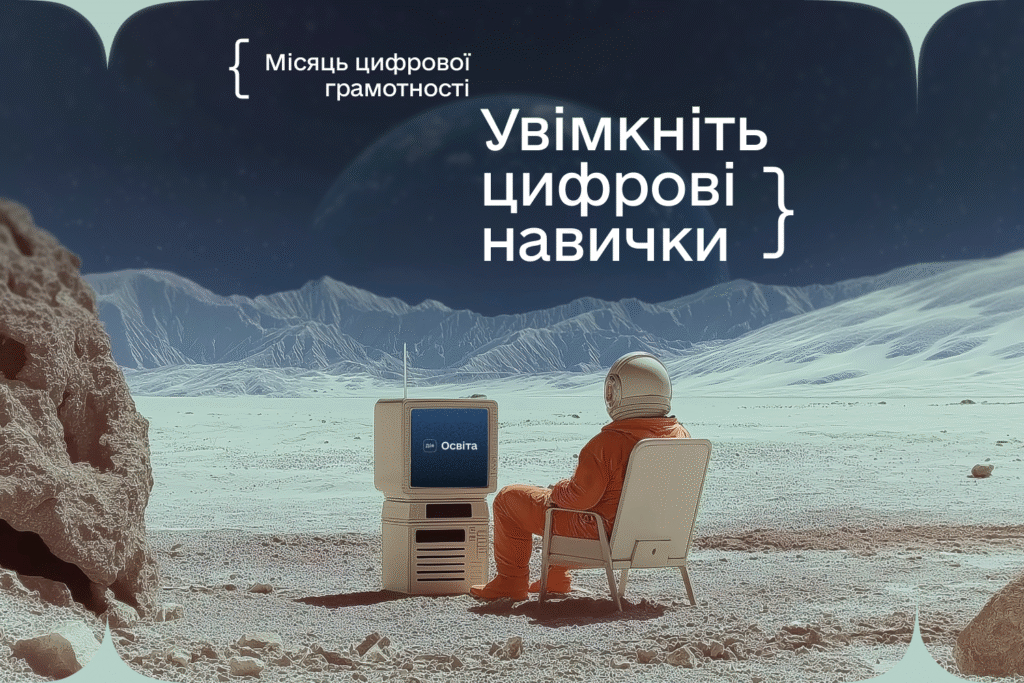 Місяць цифрової грамотності 2025: як підвищити свої цифрові навички разом із Дія.Освіта