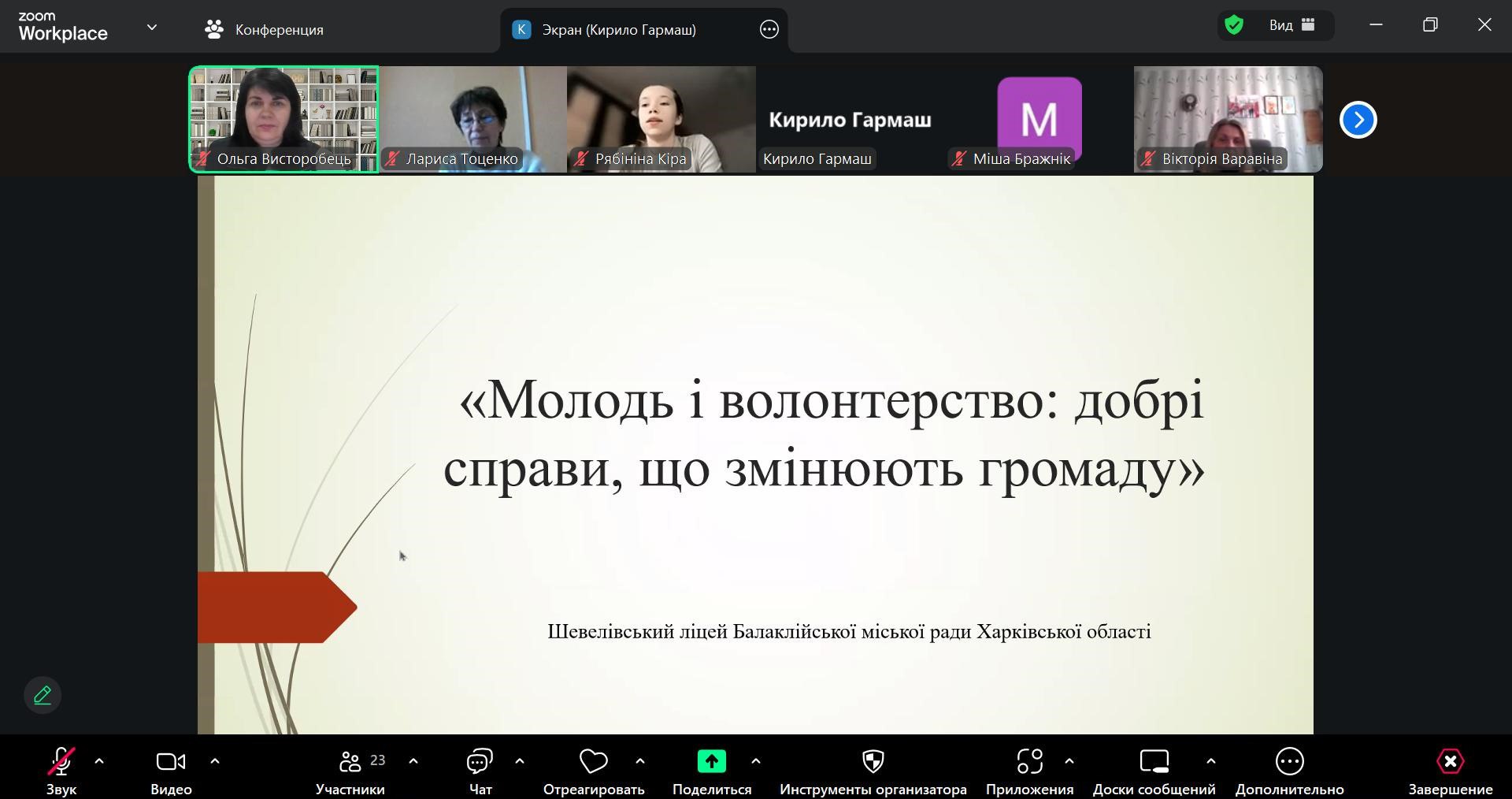 Говорить молодь