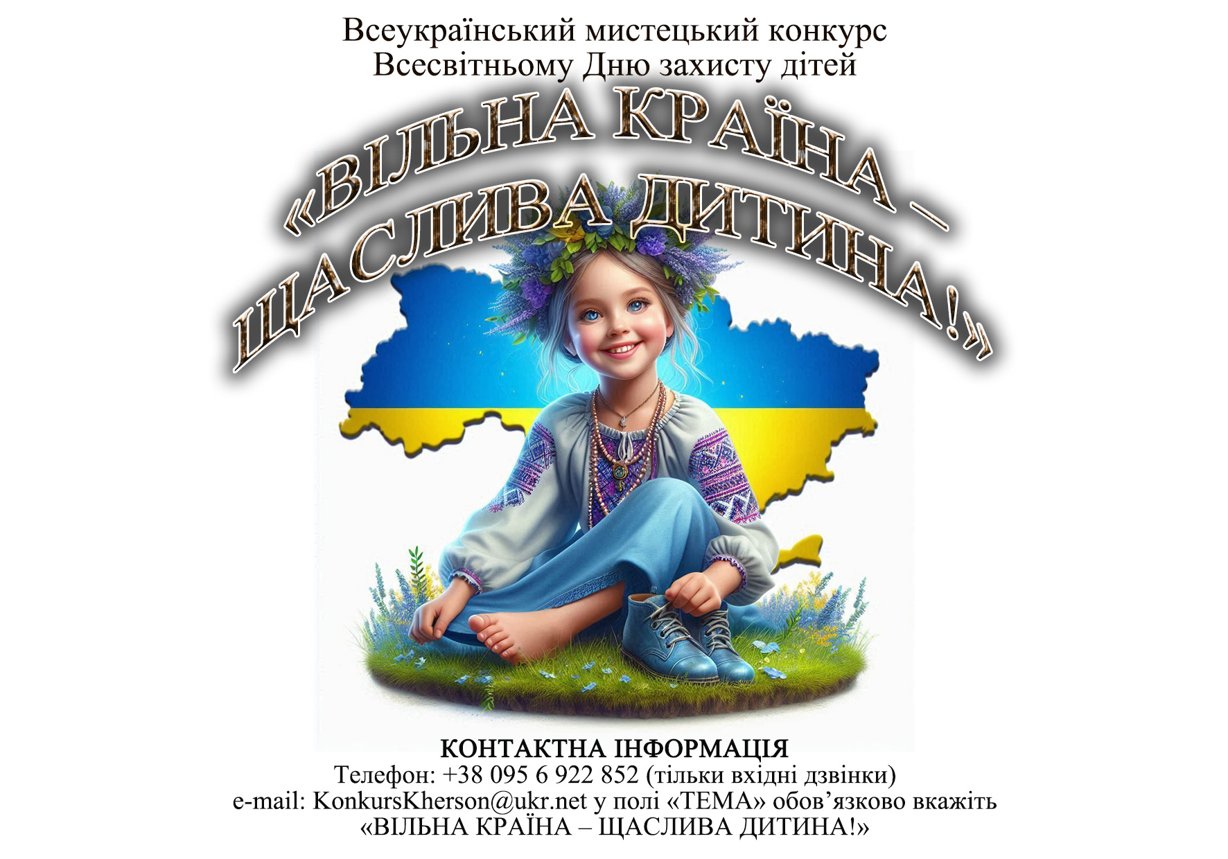 Всеукраїнський мистецький конкурс «ВІЛЬНА КРАЇНА – ЩАСЛИВА ДИТИНА!»