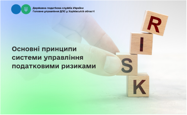 Основні принципи системи управління податковими ризиками