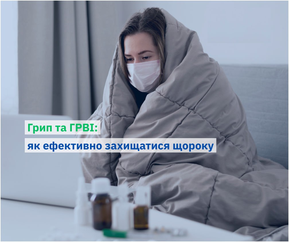 Грип та ГРВІ: як ефективно захищатися