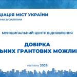 Добірка актуальних грантових можливостей на квітень 2026 року