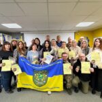 У Балаклійській громаді відбувся перший випуск курсу підготовки до національного спротиву