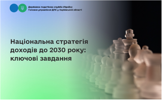 Національна стратегія доходів до 2030 року: ключові завдання