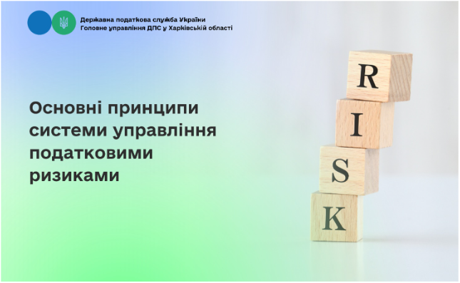 Основні принципи системи управління податковими ризиками