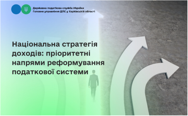Національна стратегія доходів: пріоритетні напрями реформування податкової системи