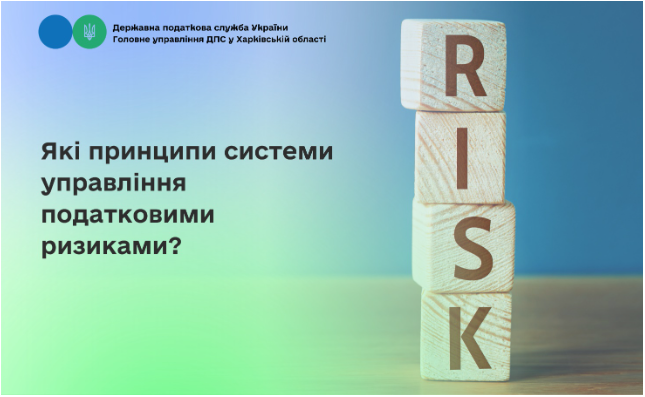 Які принципи системи управління податковими ризиками?