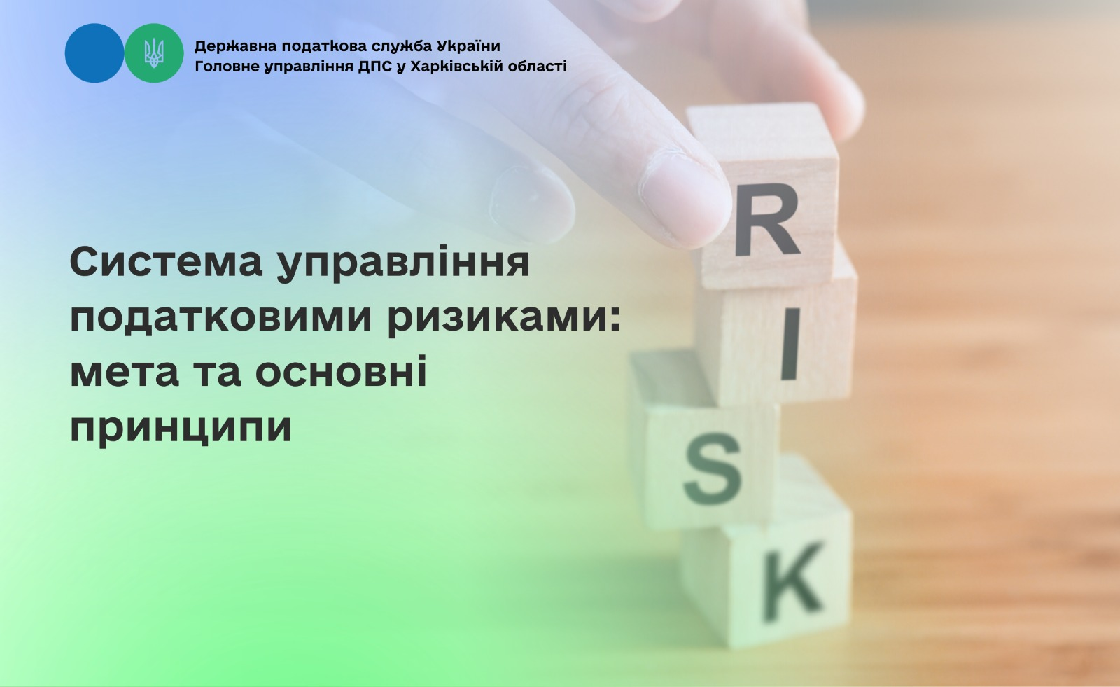 Cистема управління податковими ризиками: мета та основні принципи