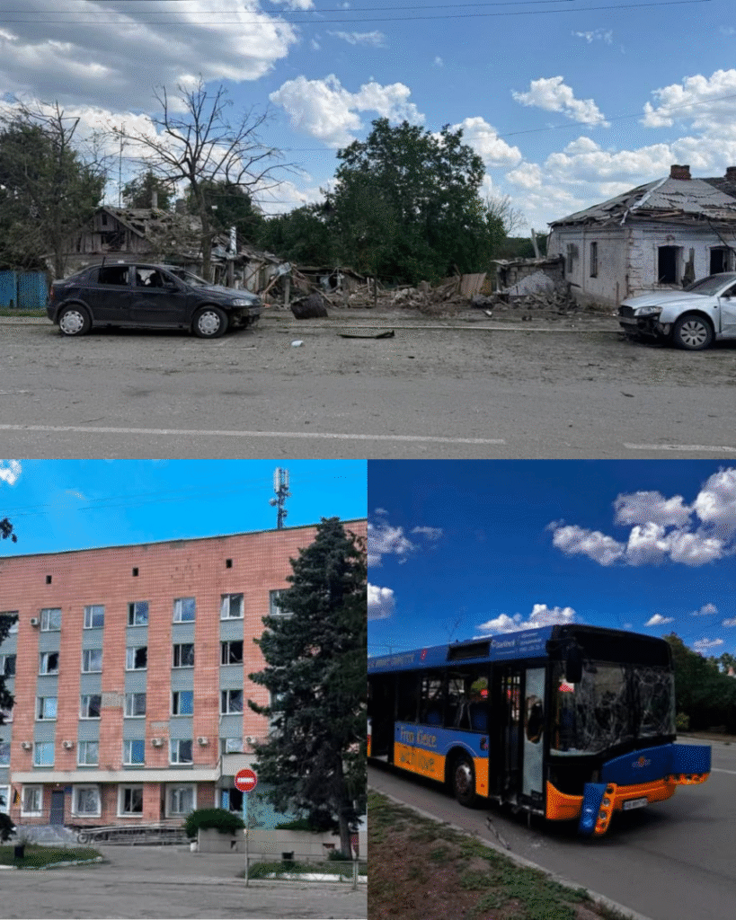 Ворожий удар по Балаклії: одна людина загинула, восьмеро поранені