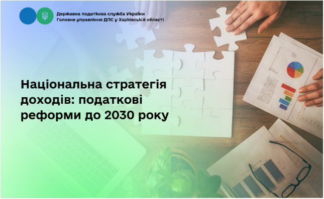 Національна стратегія доходів: податкові реформи до 2030 року