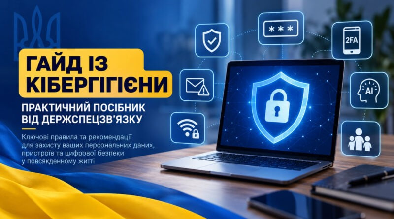Гайд із кібергігієни: Правила захисту в цифровому просторі
